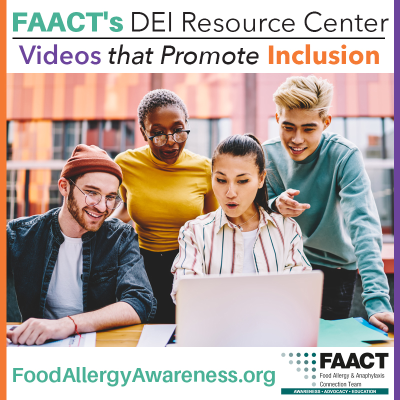 Videos that Promote Inclusion Graphic - FAACT DEI Resources