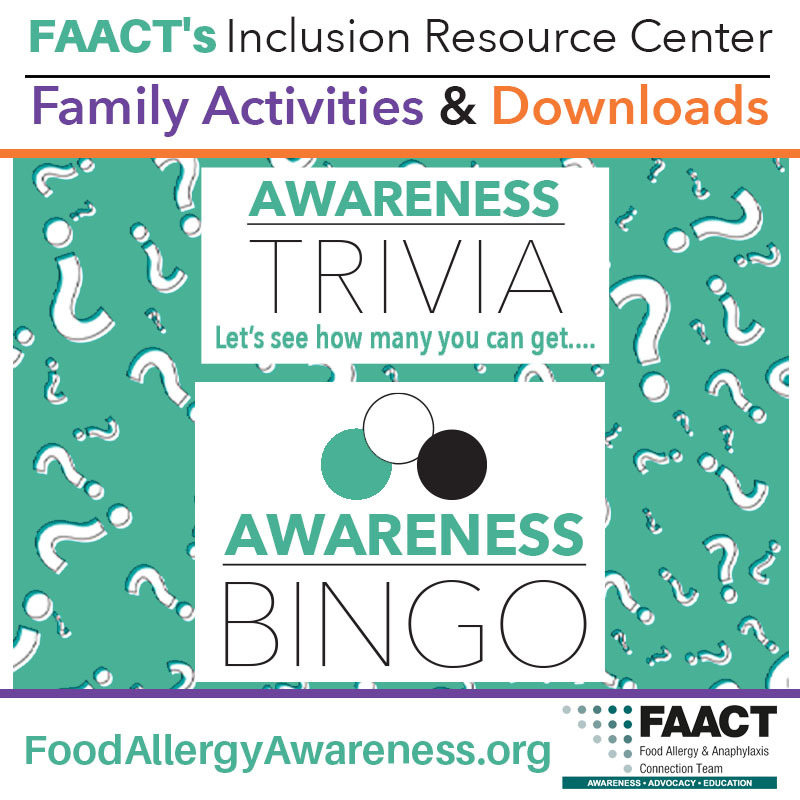 DEI Awareness Trivia and Bingo - FAACT Graphic