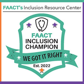 FAACT Inclusion Champion